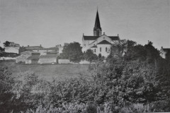 Vue générale du bourg en 1883