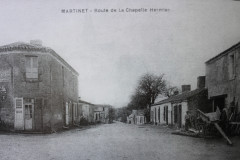 Le centre bourg dans les années 1910